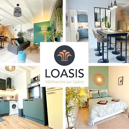 Loasis - Duplex T4 Hypercentre Apartment Villefranche-sur-Saone Luaran gambar