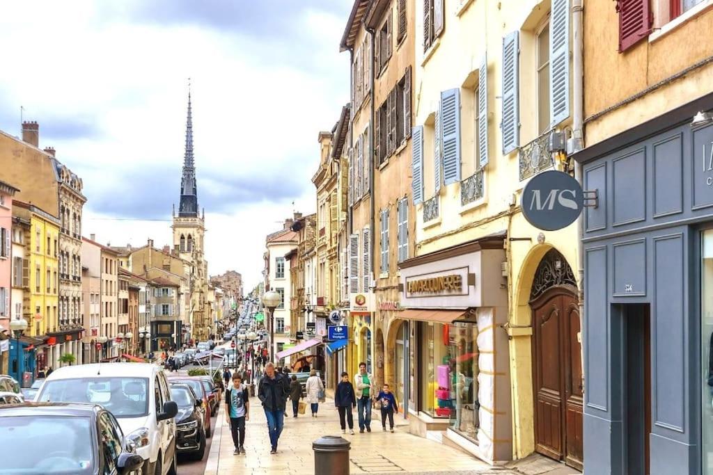 Loasis - Duplex T4 Hypercentre Apartment Villefranche-sur-Saone Luaran gambar